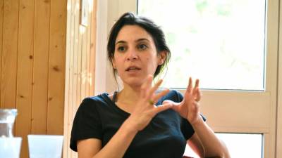 Pisateljica Widad Tamimi trenutno živi v Ljubljani (FOTODAMJ@N)