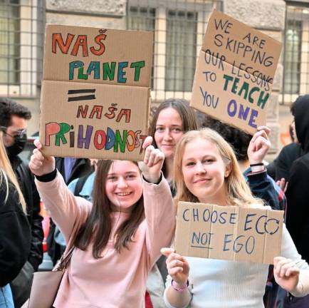 »Dovolj je zelenega zavajanja!« (foto in video)