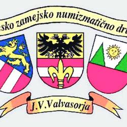 Logotip numizmatičnega društva Valvasor