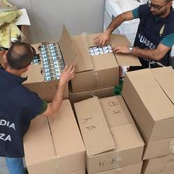 Racija je tolpi zadala hud udarec, zasegli so tobak v vrednosti 20 milijonov evrov