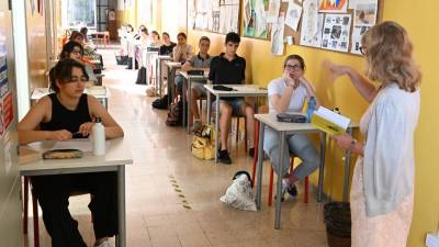 Na slovenskih šolah v Italiji je prva pisna naloga iz slovenščine (FOTODAMJ@N)