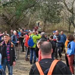 Zbiranje pohodnikov v Botaču (ARHIV)