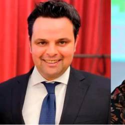 Meinhard Durnwalder in Tatjana Rojc (ARHIV)