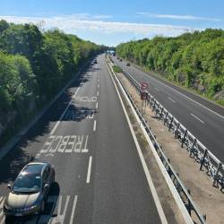 Ob 10. uri je bil promet znova tekoč (FOTODAMJ@N)