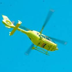 Reševalni helikopter, fotografija je simbolična (ARHIV)