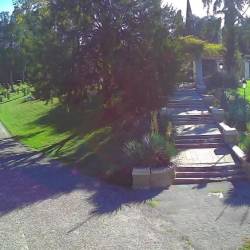 Park Coronini v Gorici danes malo pred 10. uro (WHATS’UP CAMS)