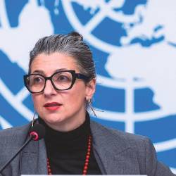 Poročevalka Združenih narodov za okupirana palestinska ozemlja (ANSA)