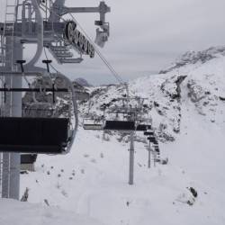 Nova štirisedežnica na Žlebeh je nadomestila staro dvosedežnico