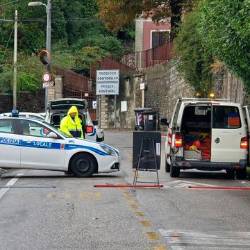 Furlansko cesto so zaprli zaradi usada (FOTODAMJ@N)
