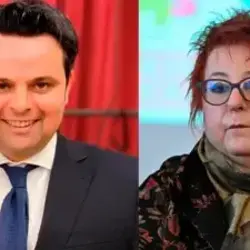 Senatorja Mainhard Durnwalder in Tatjana Rojc