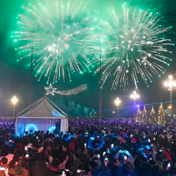 Silvestrovanje na Velikem trgu v Trstu (ARHIV)