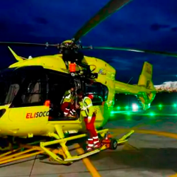 Reševalni helikopter, fotografija je simbolična (ARHIV)