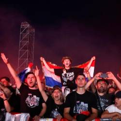 Letošnjega petega julija se je za Thompsona v Zagrebu zbralo pol milijona ljudi (ANSA)