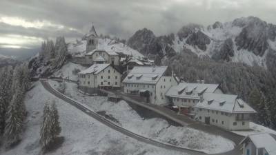 Višarje danes ob 10.50 (SPLETNA KAMERA PROMOTURISMO.FVG)