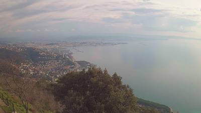 Pogled na Tržaški zaliv ob 15.30 (SPLETNA KAMERA CISAR)