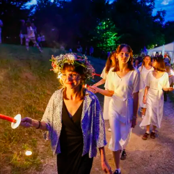 Ena od preteklih podelitev Kresnikove nagrade( SUHADOLNIK/DELO )