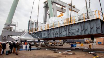 V ladjedelništvu so zabeležili pozitivne rezultate (ARHIV)