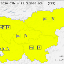 Današnje opozorilo (ARSO)
