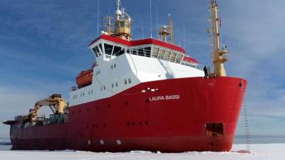 Laura Bassi je edini ledolomilec v Italiji, namenjen raziskovanju oceanov (ARHIV)