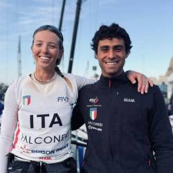 Zmagovalca Caterina Sedmak in Federico Figlia di Granara (FIV)