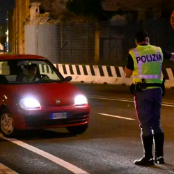 Policijske kontrole na Tržaškem, arhivski posnetek (FOTODAMJ@N)