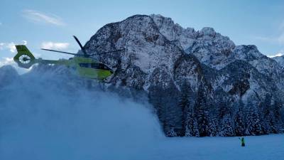 Število intervencij s helikopterjem je v porastu (CNSAS FJK)