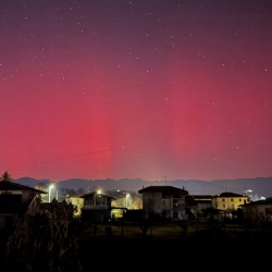 Severni sij v kraju Reana del Rojale na Videmskem (EDOARDO MAZZA/SEI DEL FVG SE)