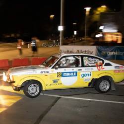 Lani sta bila med udeleženci novogoriške dirke tudi Goričana Luigi Terpin in Luca Benossi, ki sta tekmovala z avtomobilom tipa Opel Kadett Gt/e (RALLY-NOVAGORICA.SI)