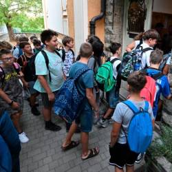 Nekateri so prestopili šolski prag že v ponedeljek (FOTODAMJ@N)