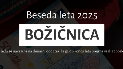 Beseda leta 2025 je bila božičnica (ZAJEM ZASLONA)
