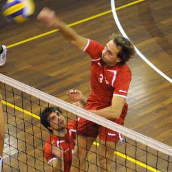 Simon Rožac, ko je še igral pri Slogi (ARHIV)