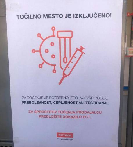 V Sloveniji od danes točenje goriva le ob spoštovanju pogoja PCT