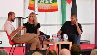 Martin Lissiach, Federica Marzi in Goran Vojnović (FOTODAMJ@N)
