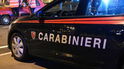 Primer preiskujejo karabinjerji, slika je simbolna