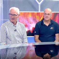 Z leve: Marko Ban, Boris Vitez in Sergio Tavčar
