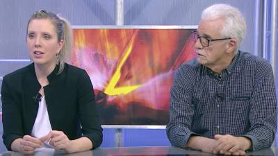 Gosta v studiu Martina in Luciano Milič