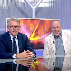 Od leve: Roberto Vidoni, Robert Kalc in Miloš Tul