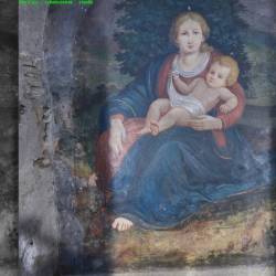 Na podobah lahko vidimo primerjavo med dvema različnima osvetlitvama - IR (infrardeča svetloba) in VIS (vidna svetloba) (FOTO ZVKDS)