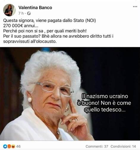 $!Sporna objava na Facebooku