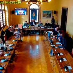 Včerajšnje zasedanje miljskega občinskega sveta (ZAJEM ZASLONA)