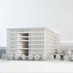 Računalniški prikaz načrta NUK II (NUK)