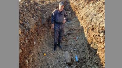 Na območju tirov novogoriške železniške postaje so našli še eno bombo (DRŽAVNA ENOTA ZA VARSTVO PRED NUS)