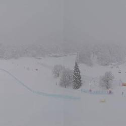 Na območju Piancavalla bodo količine novozapadlega snega lahko izdatne (SPLETNA KAMERA PANOMAX.COM)