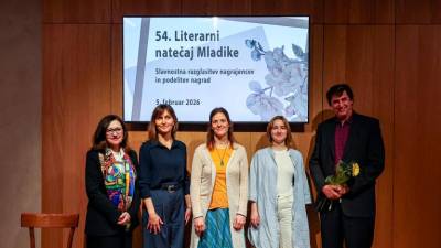 Prejemniki nagrad za prozo in poezijo (LUCA TEDESCHI/FOTODAMJ@N)