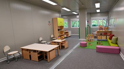 Zaradi del v Ulici Veronese so se jasli Semidimela preselile v park vile Haggiconsta (ARHIV)