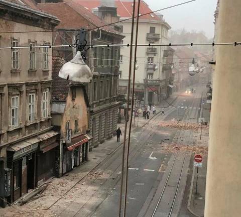 Močan potres prebudil Zagreb