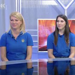 Z leve: Paola Ursic, Liza Paulin in Katia Tomsic