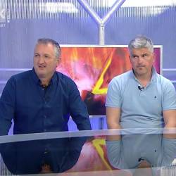 Z leve: Igor Frankovič, Jaka Kodarin in Marko Rihter