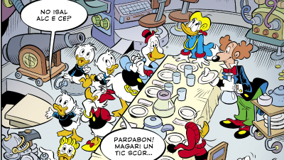 Glavni junaki stripa Topolino govorijo v furlanščini