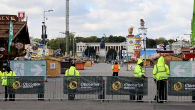 Zastraženo zaprto prizorišče Oktoberfesta (ANSA)